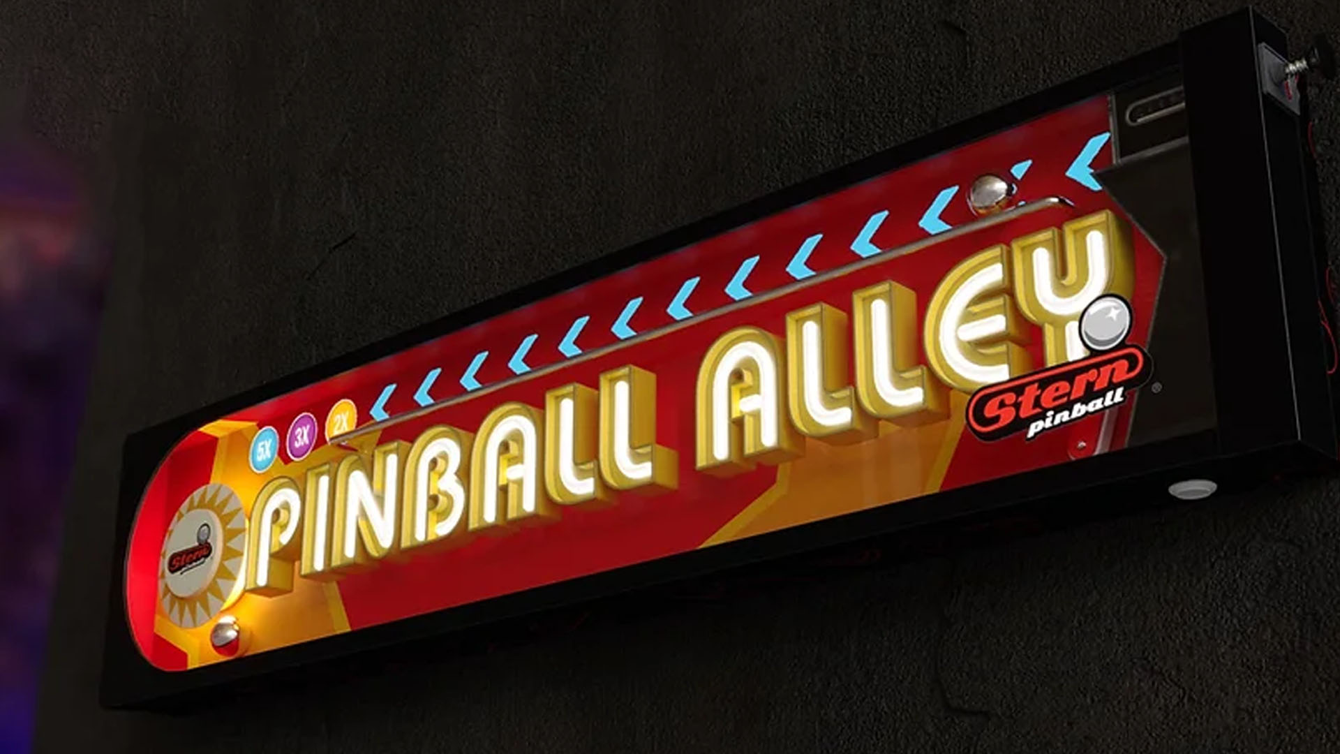 Pinball Alley Sign