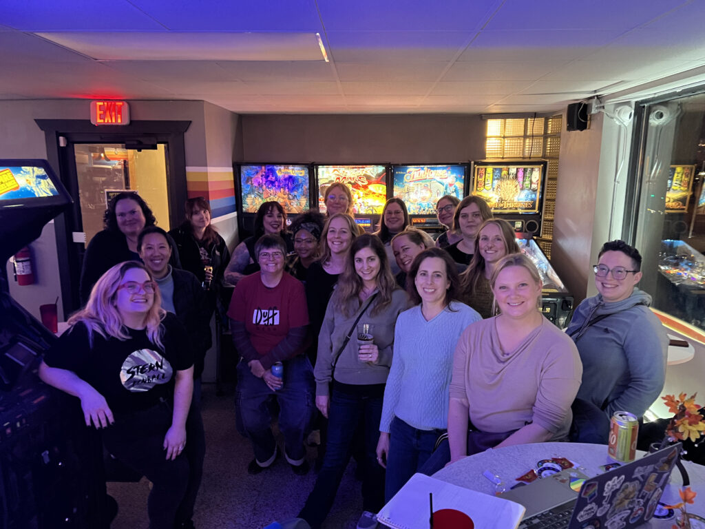 November Belles and Chimes turnout at Aftershock Arcade